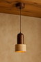 Opviq Lámpara de Araña Loer - Walnut y Beige